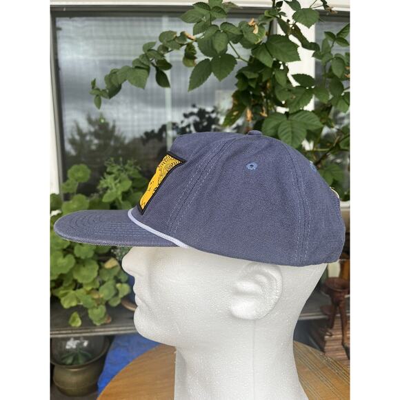 Staunch Traditional Outfitters Hinterland Patch Hat Blue Roped Snapback GUC - Picture 3 of 9